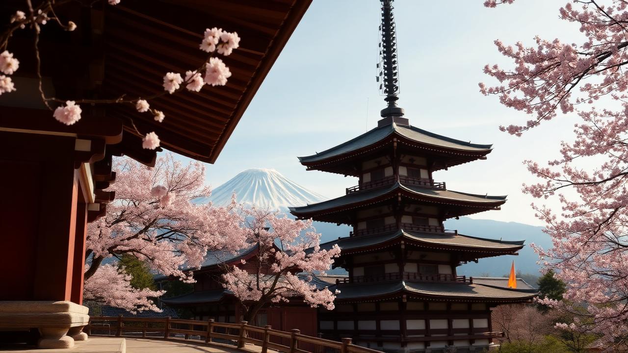 Paysage emblématique — Japon